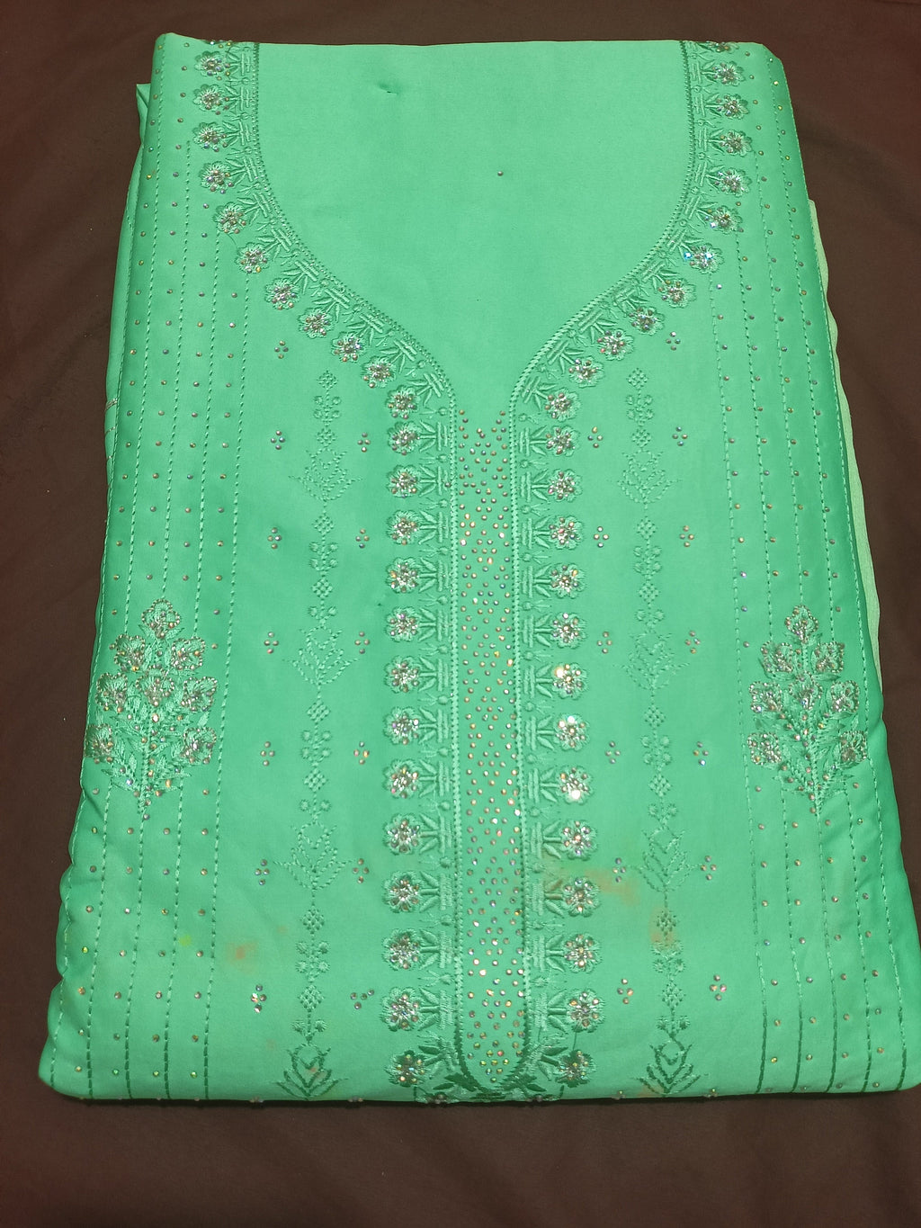 Greece Cotton Salwar Suit and Dupatta set Unstitched