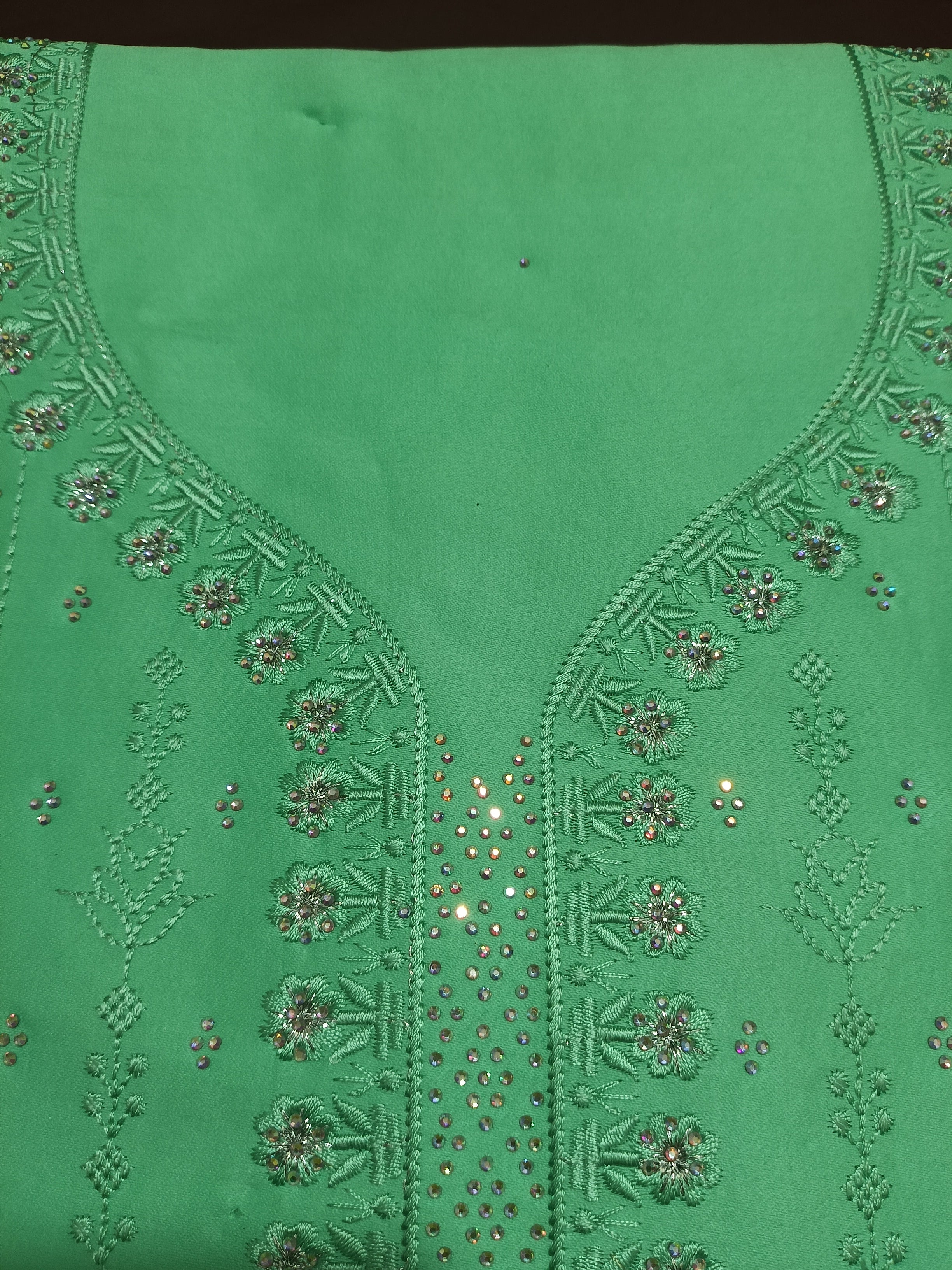 Greece Cotton Salwar Suit and Dupatta set Unstitched