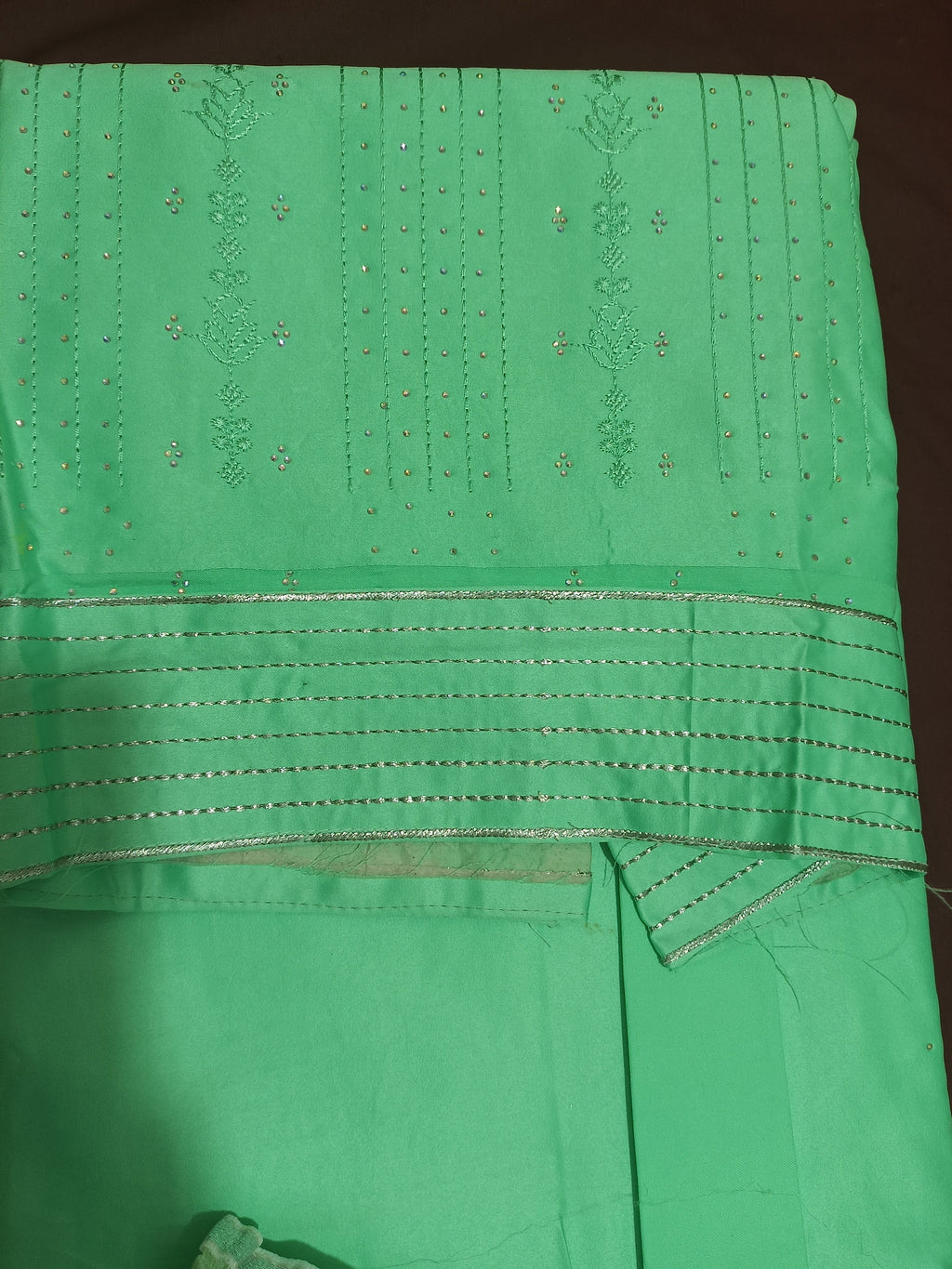 Greece Cotton Salwar Suit and Dupatta set Unstitched