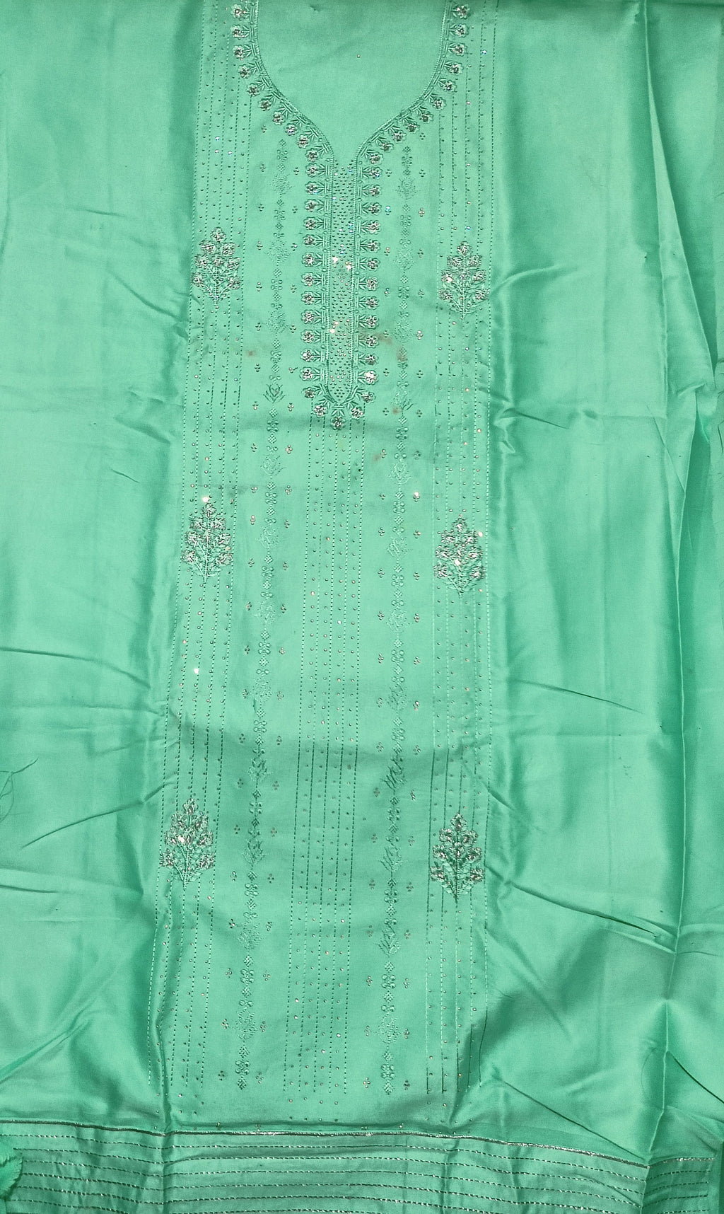 Greece Cotton Salwar Suit and Dupatta set Unstitched
