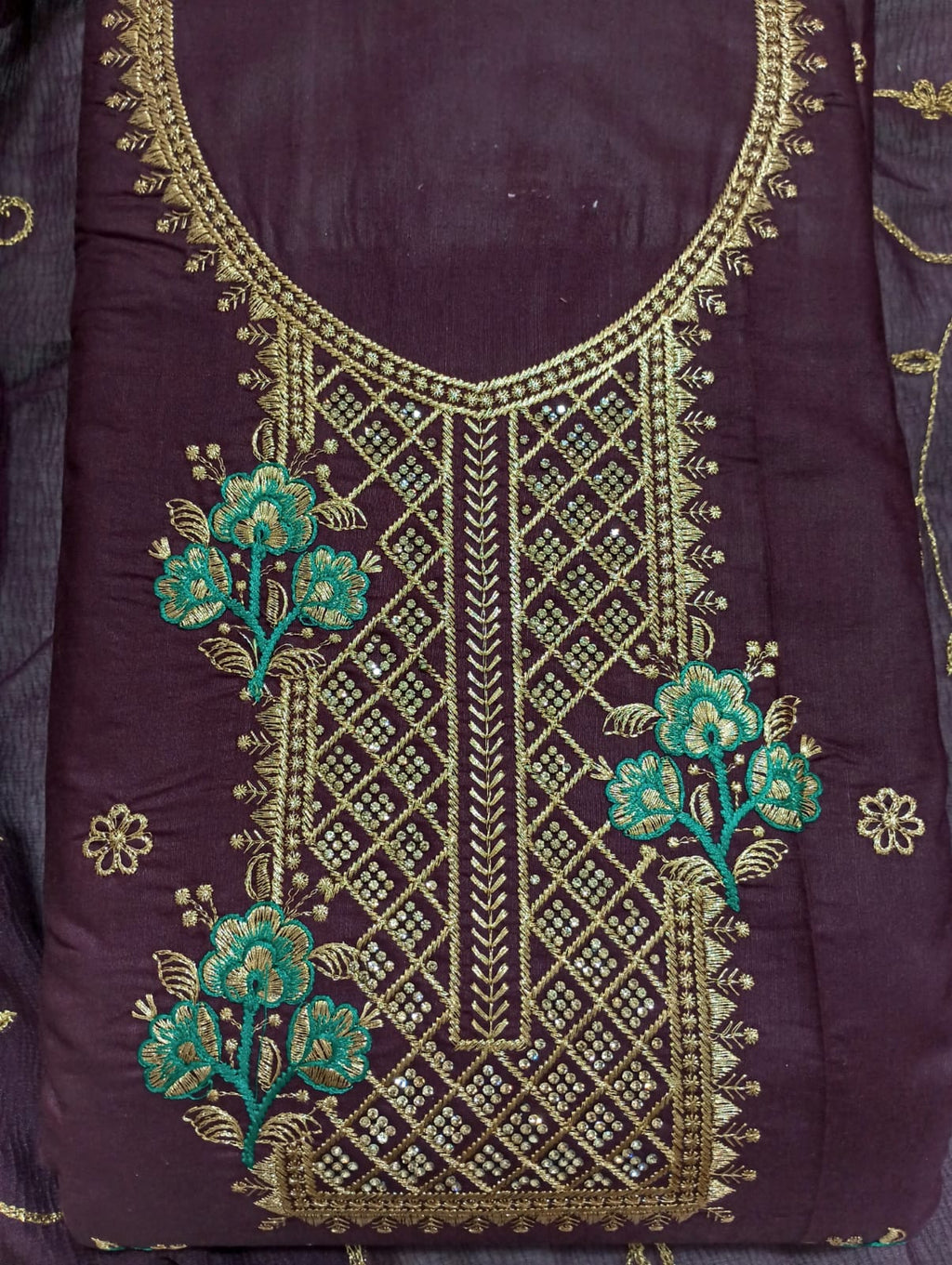 Salwar Suit and Dupatta set Unstitched