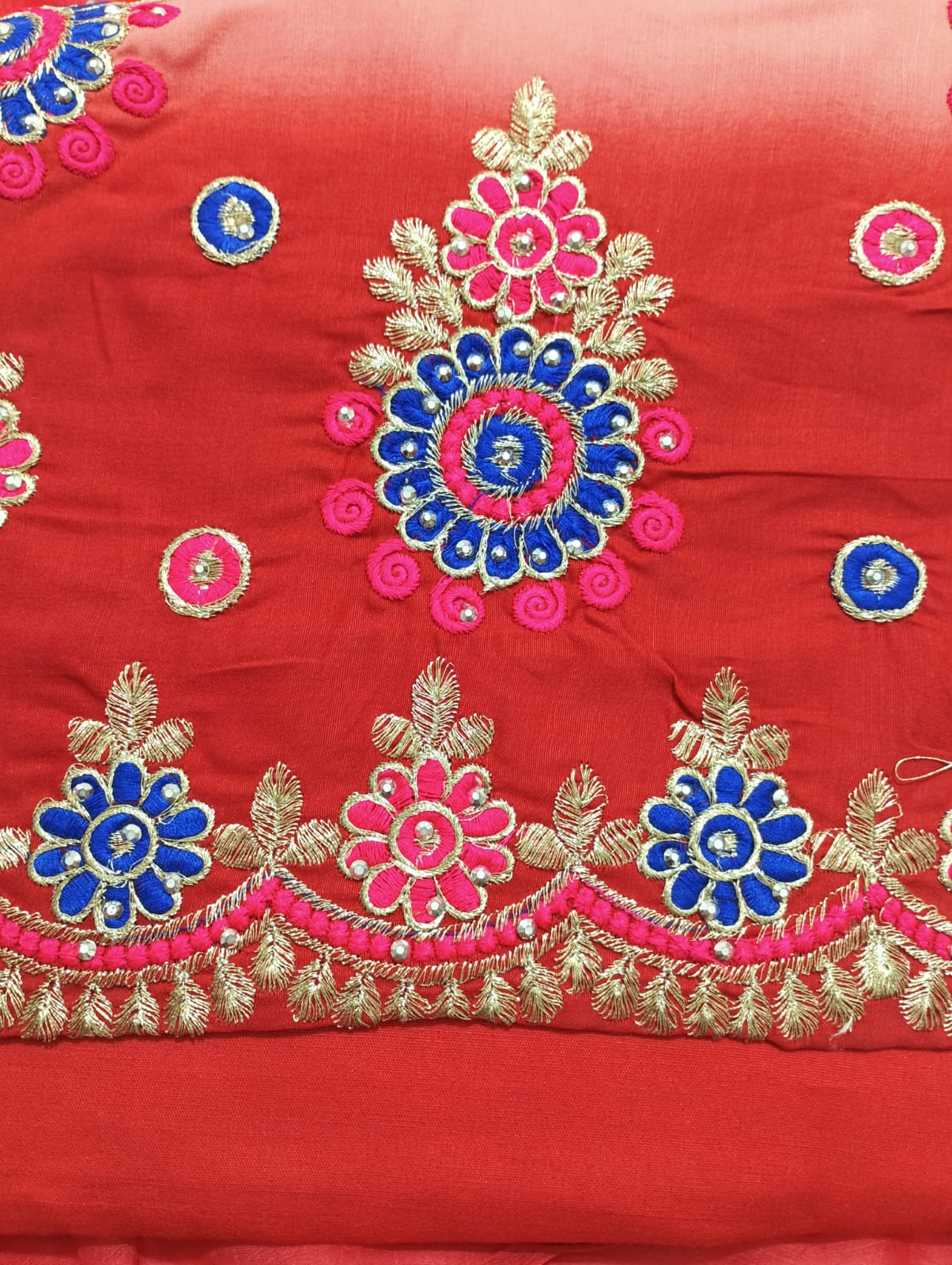 Cotton Dress Materials Unstitched