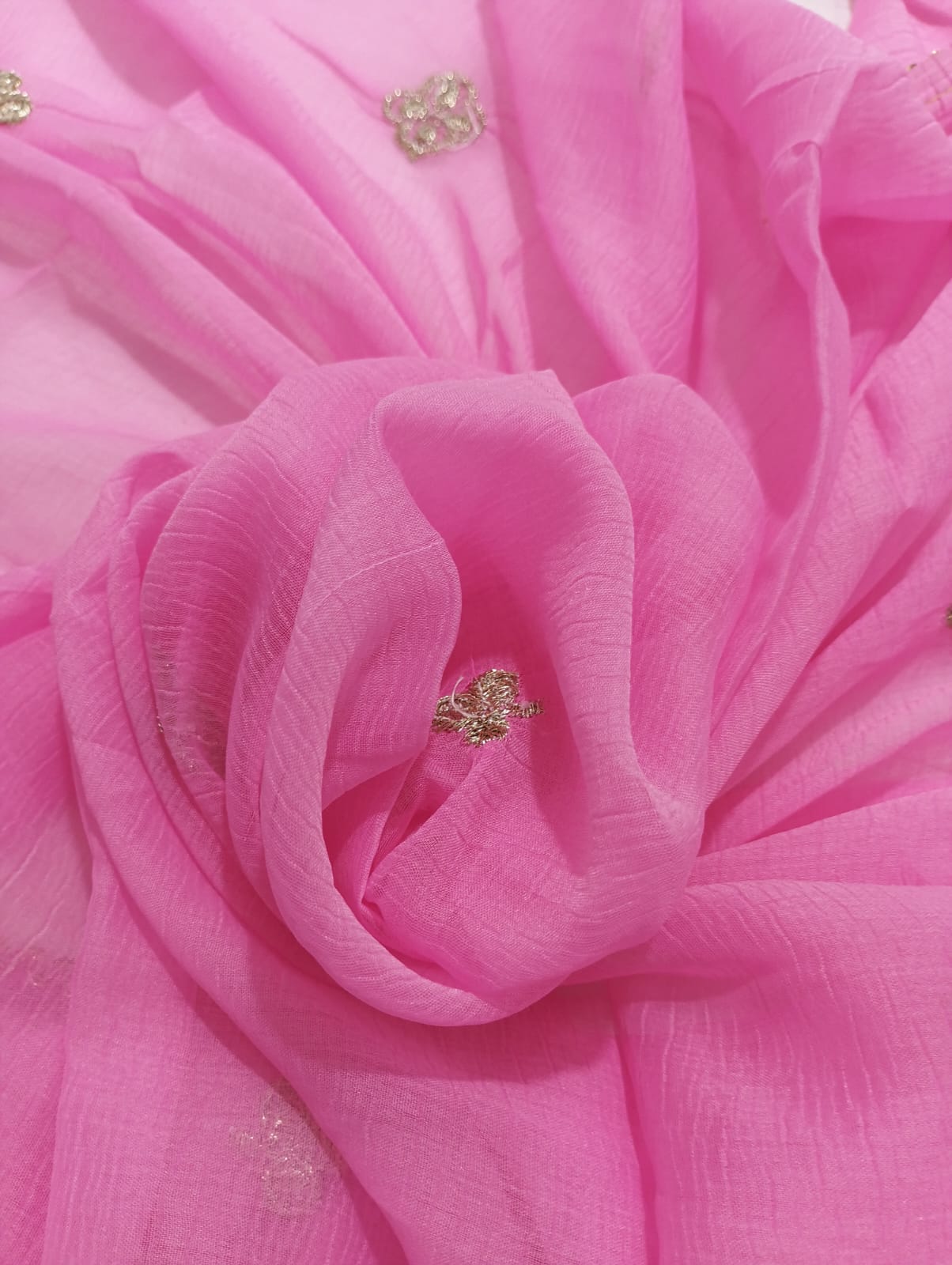 Embroidered Salwar Suit and Dupatta set Unstitched