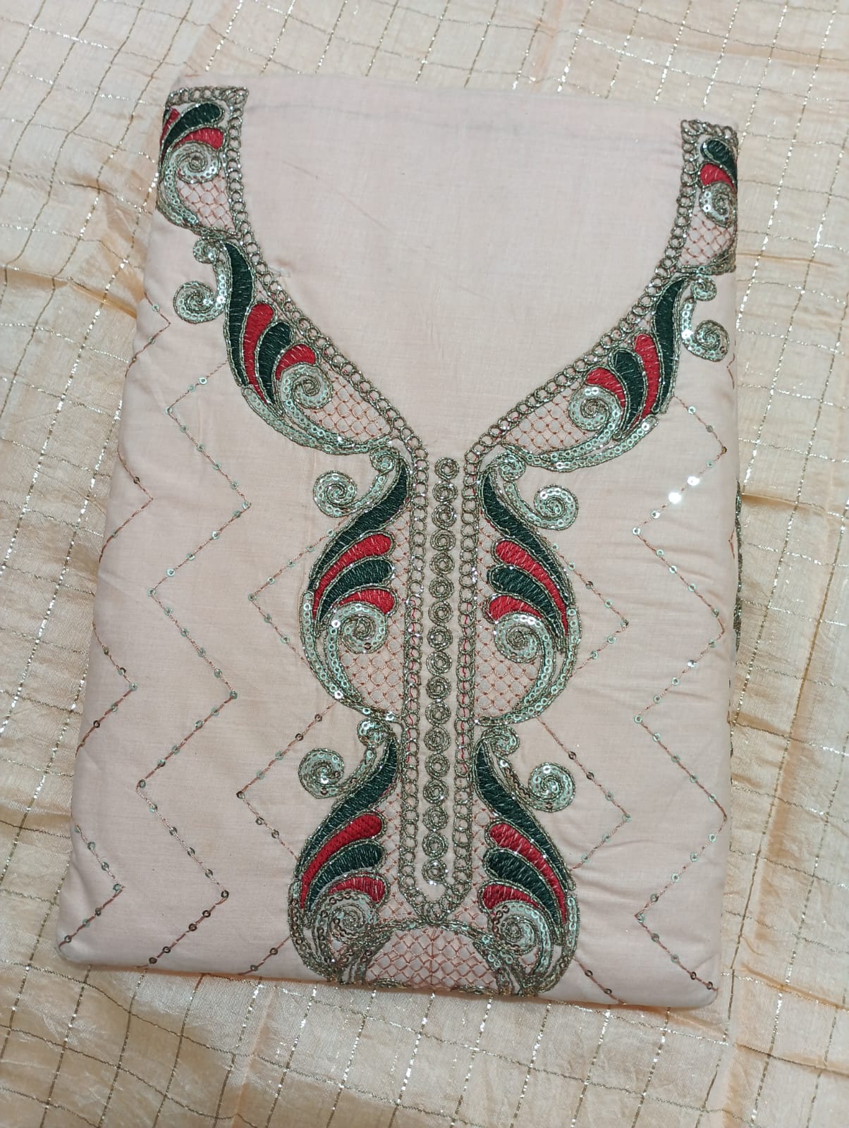 Dress material and Dupatta set Unstitched