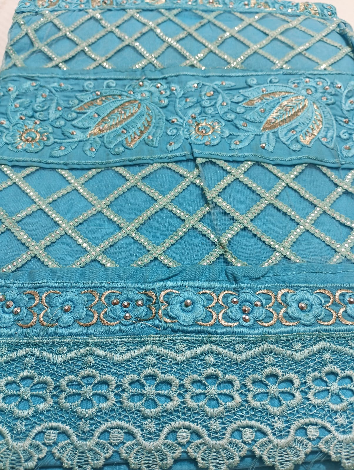 Salwar Suit and Dupatta set Unstitched