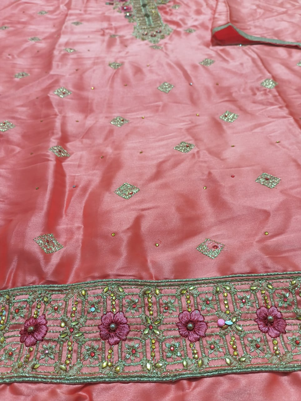 Greece Cotton Salwar Suit and Dupatta set Unstitched (Copy)