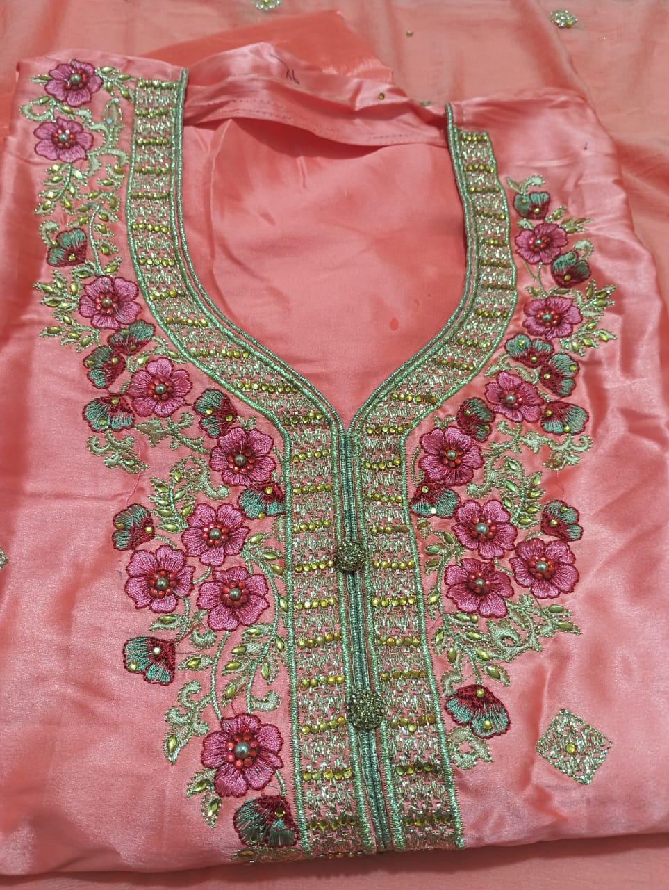 Greece Cotton Salwar Suit and Dupatta set Unstitched (Copy)