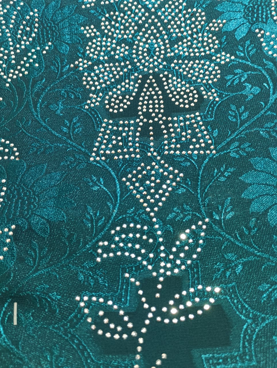 Greece Cotton Salwar Suit and Dupatta set Unstitched