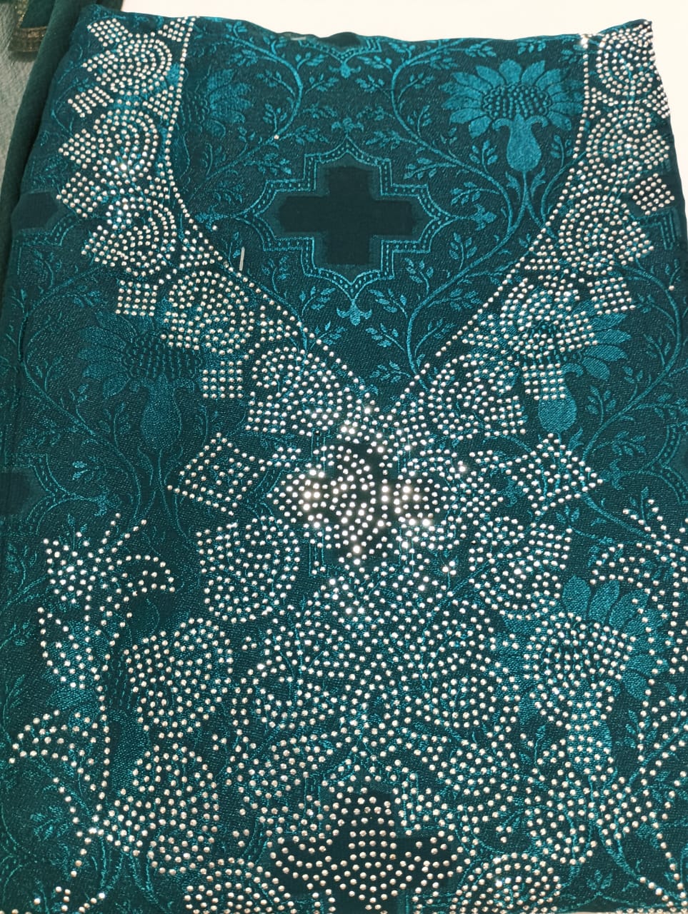 Greece Cotton Salwar Suit and Dupatta set Unstitched